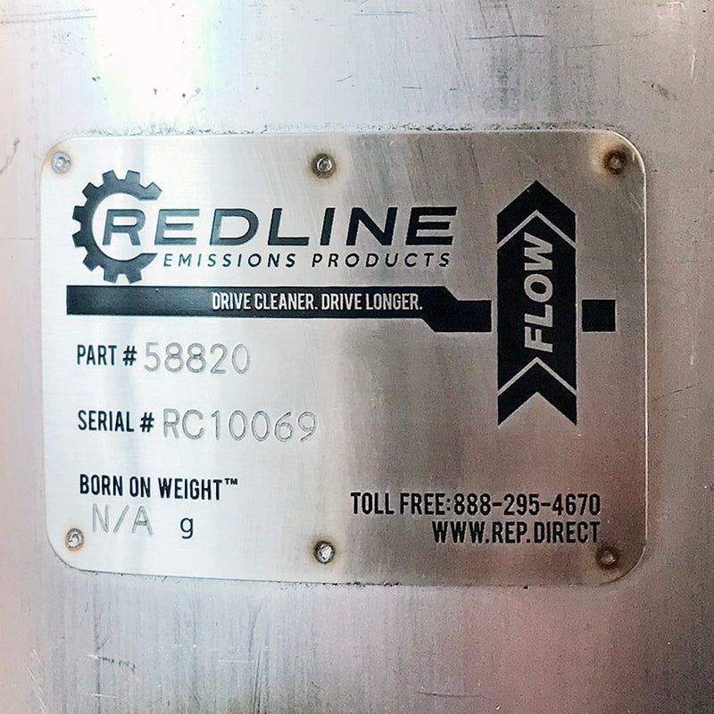 Redline Emissions Products Replacement for Cummins ISX DOC / Catalyst (4969721NX / REP 58820)