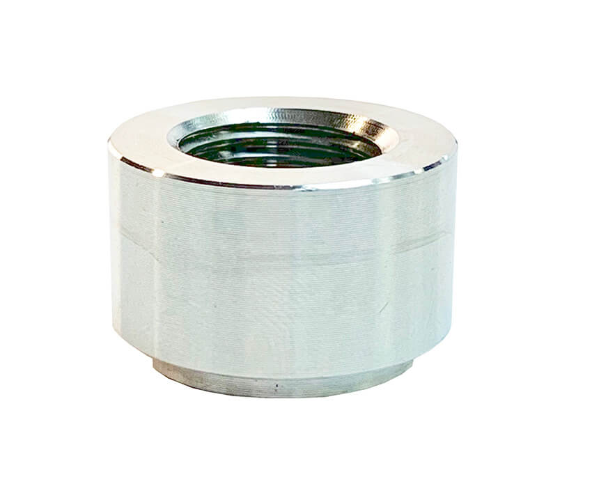 Redline Emissions Products Weld Bung (BG2016) - M16 X 1.50, 1" OD, .65" H, Rev Flare Stepped