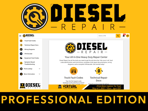 Diesel Repair - Pro Unlimited Access (12 Months) by Diesel Laptops