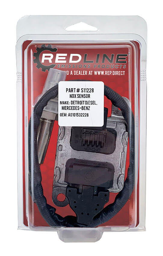 Redline Emissions Products Replacement for Detroit / Mercedes-Benz HD NOx Sensor  (A0101532228 / REP S11228)