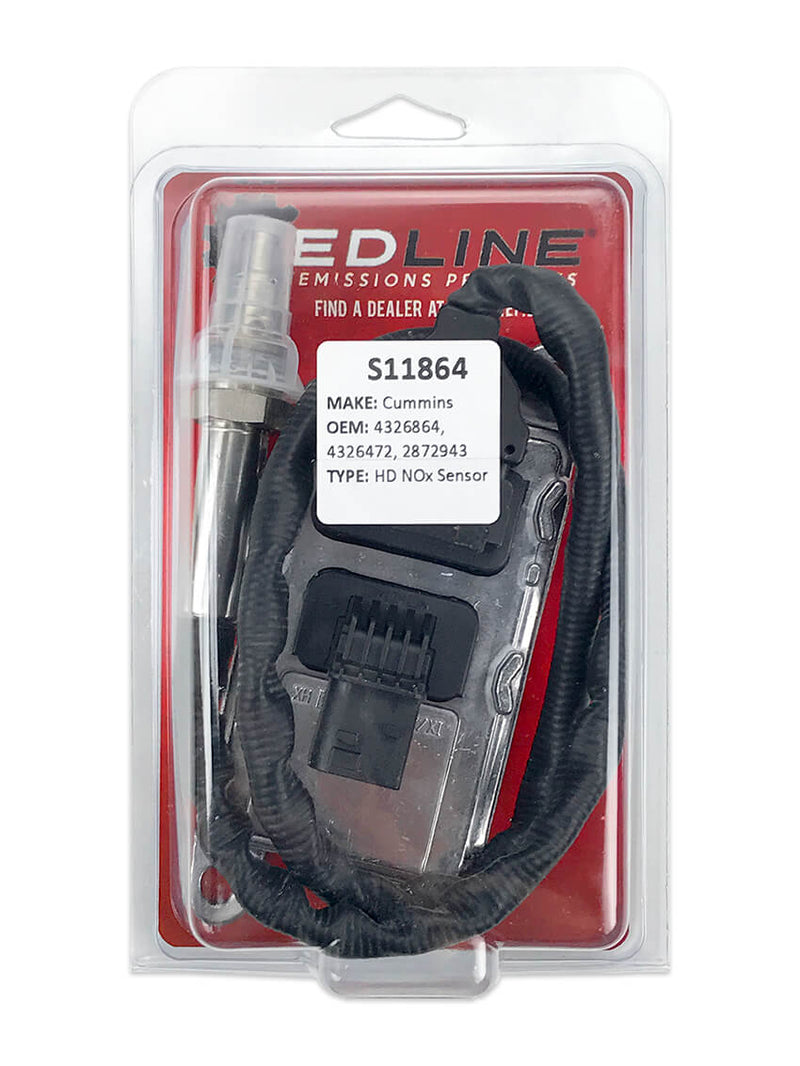 Redline Emissions Products Replacement for Cummins HD NOx Sensor (4326864 / REP S11864)