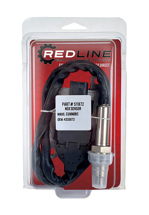 Redline Emissions Products Replacement for Cummins HD NOx Sensor (OEM 4326872 / REP S11872)