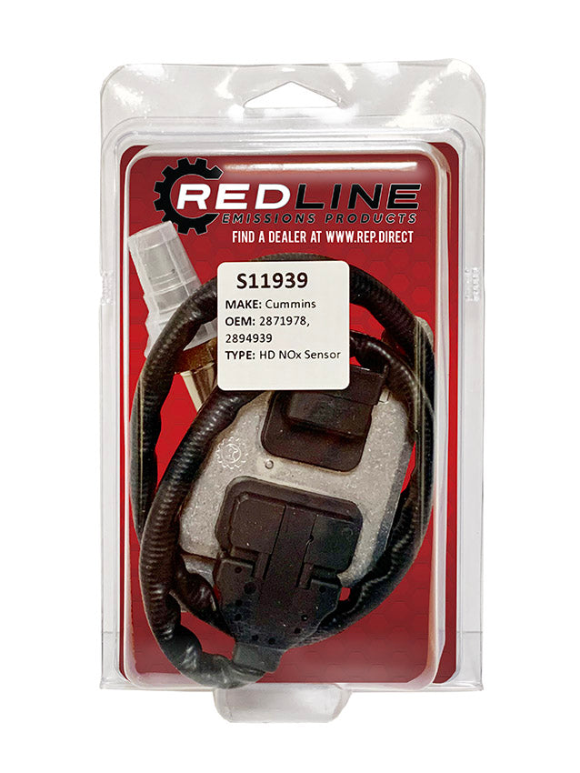 Redline Emissions Products Replacement for Cummins HD NOx Sensor (OEM 2894939 / REP S11939)
