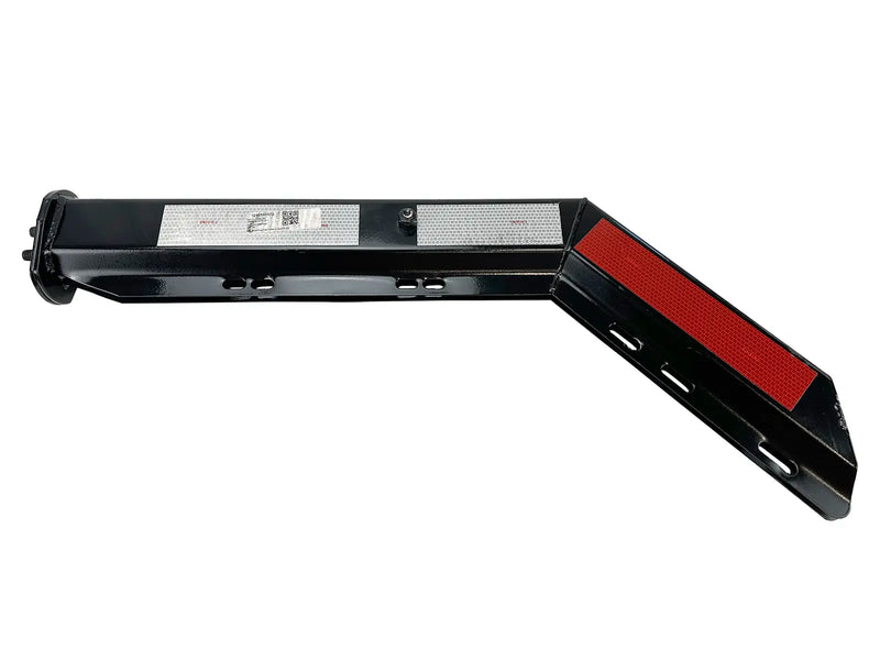 Angled, Spring Loaded Mud Flap Hanger, A603025WTBR