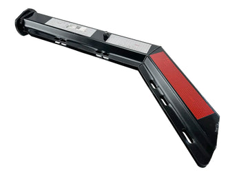 Angled, Spring Loaded Mud Flap Hanger, A603025WTBR