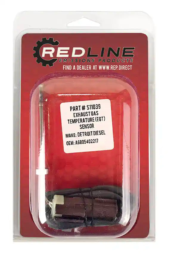 Redline Emissions Products Replacement for Detroit EGT Sensor (OEM A6805402217 / REP S11039)