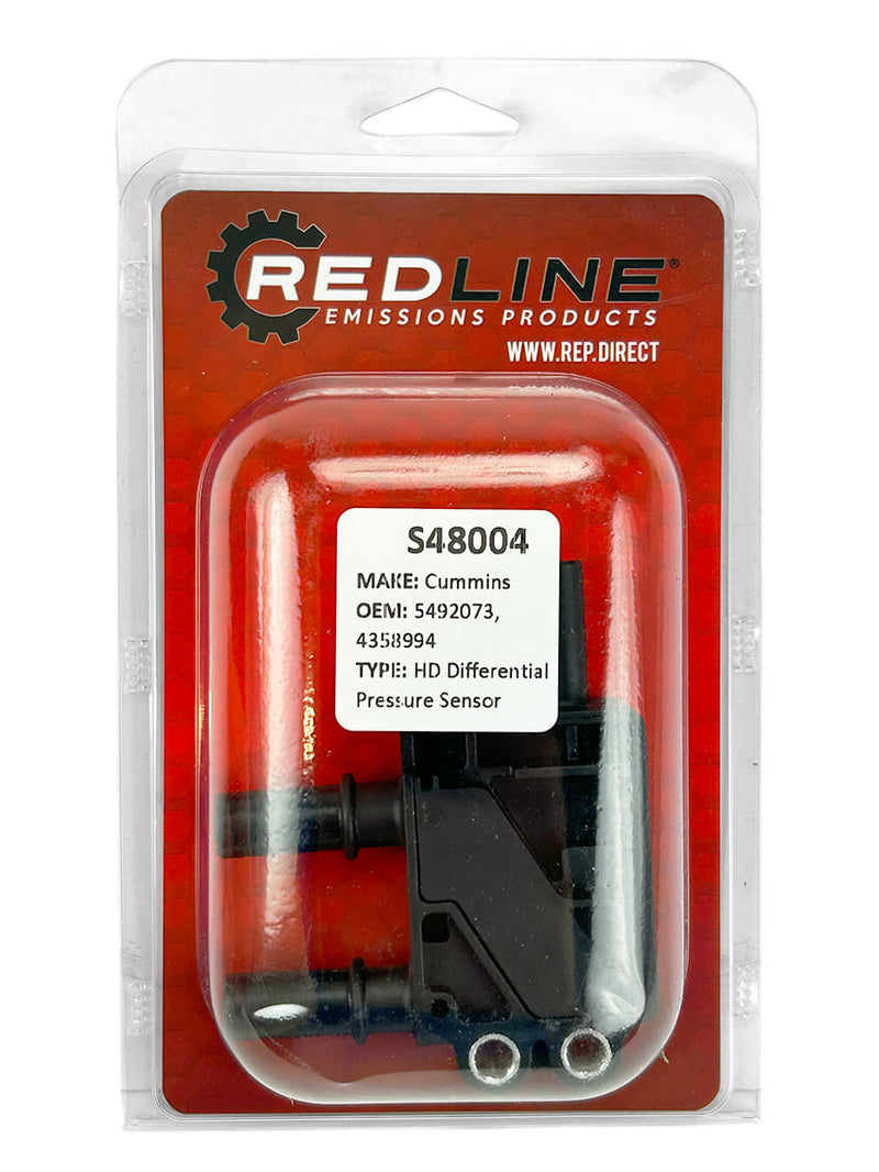 Redline Emissions Products Replacement for Cummins Differential Pressure Sensor ( 5492073 / REP S48004)