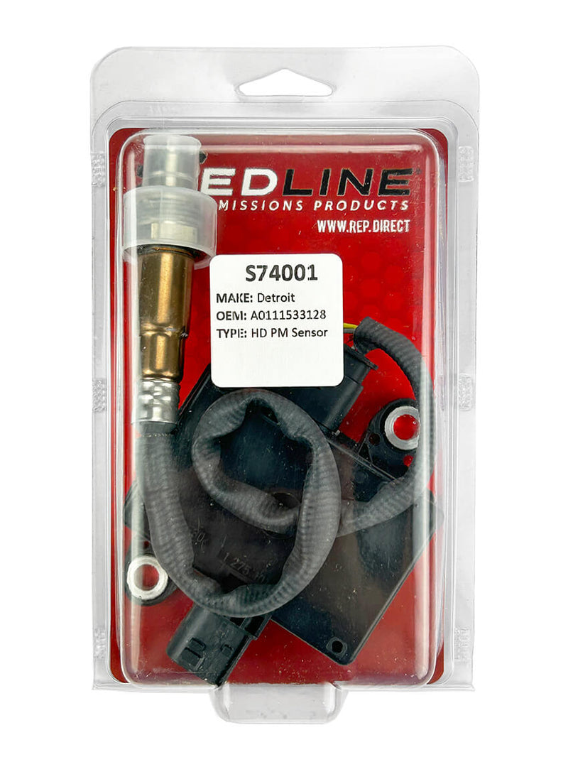 Redline Emissions Products replacement "PM" sensor for Detroit ( A0111533128 / REP S74001)