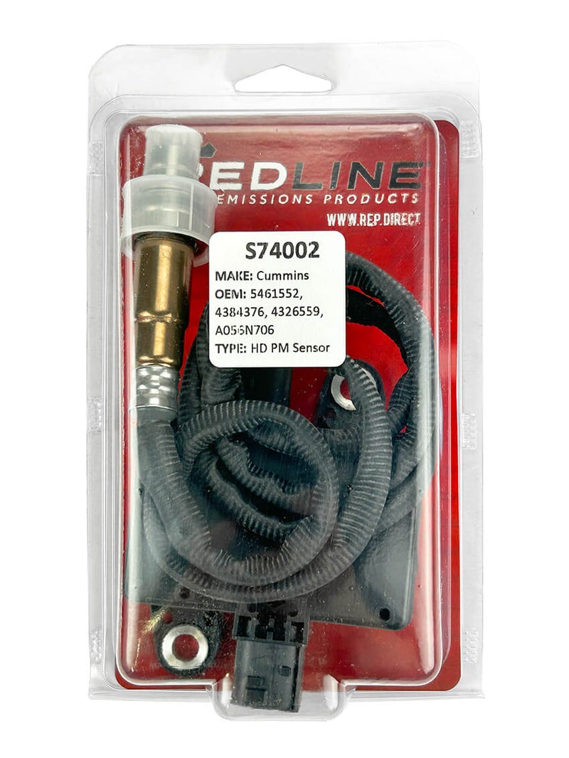 Redline Emissions Products Replacement "PM" sensor for Cummins (5461552 / REP S74002)