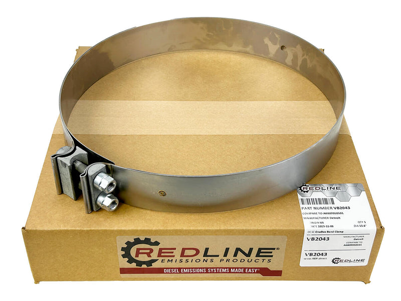 Redline Emissions Products Replacement Clamp for Detroit (A6809950501 / VB2043)