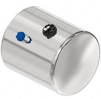 Freightliner DEF Tank, 200L, 25" Diameter, Stainless Steel (A04-32229-003)