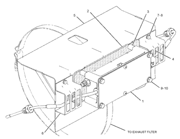 OEM Caterpillar Sensor Shield 287-1942