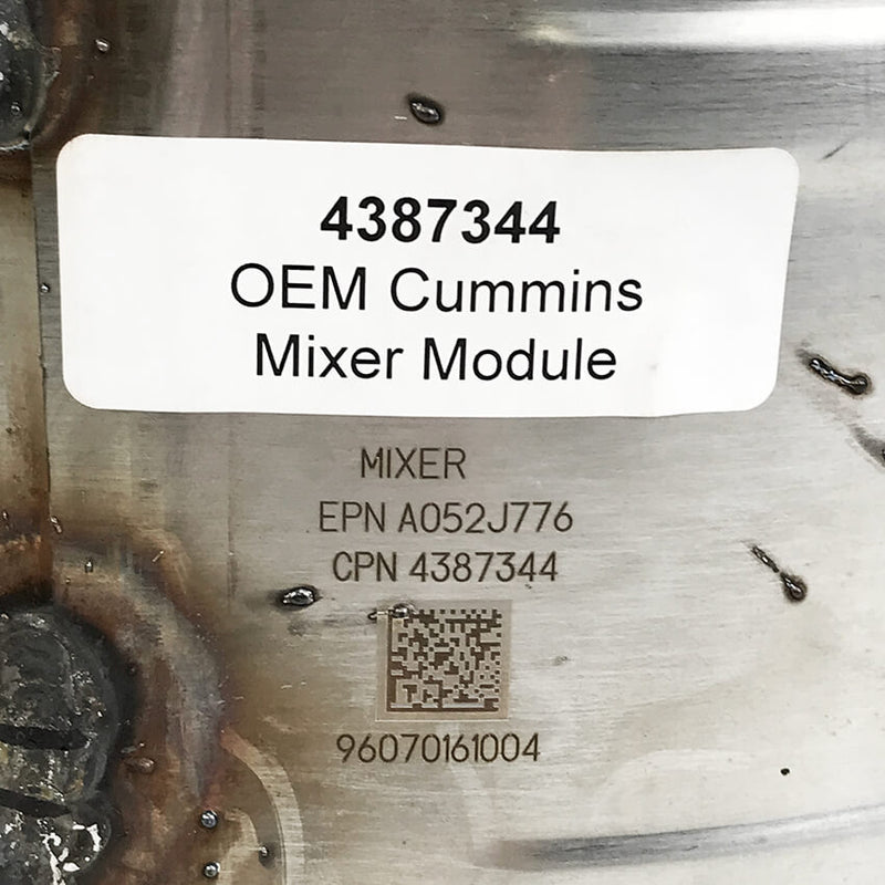 NEW OEM "TAKE-OFF" CUMMINS MIXER MODULE (4387344)
