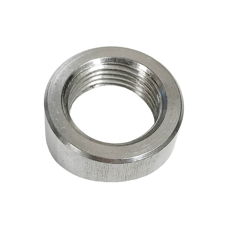 Redline Emissions Products NOx / O2 Curved Weld Bung (BG1025) flat side view 2