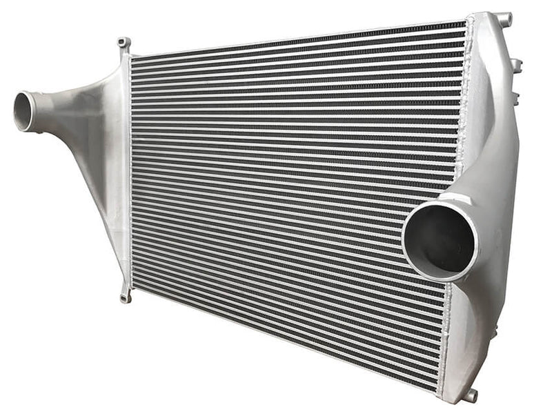 Redline Emissions Products OEM Freightliner Charge Air Cooler (OEM A0519502000 / RED RL0211) side view