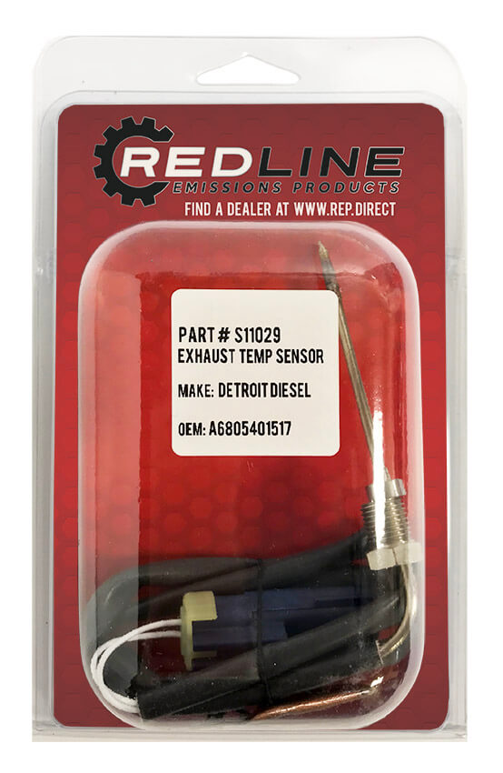 Redline Emissions Products Replacement for Detroit EGT Sensor (OEM A6805401517 / REP S11029)