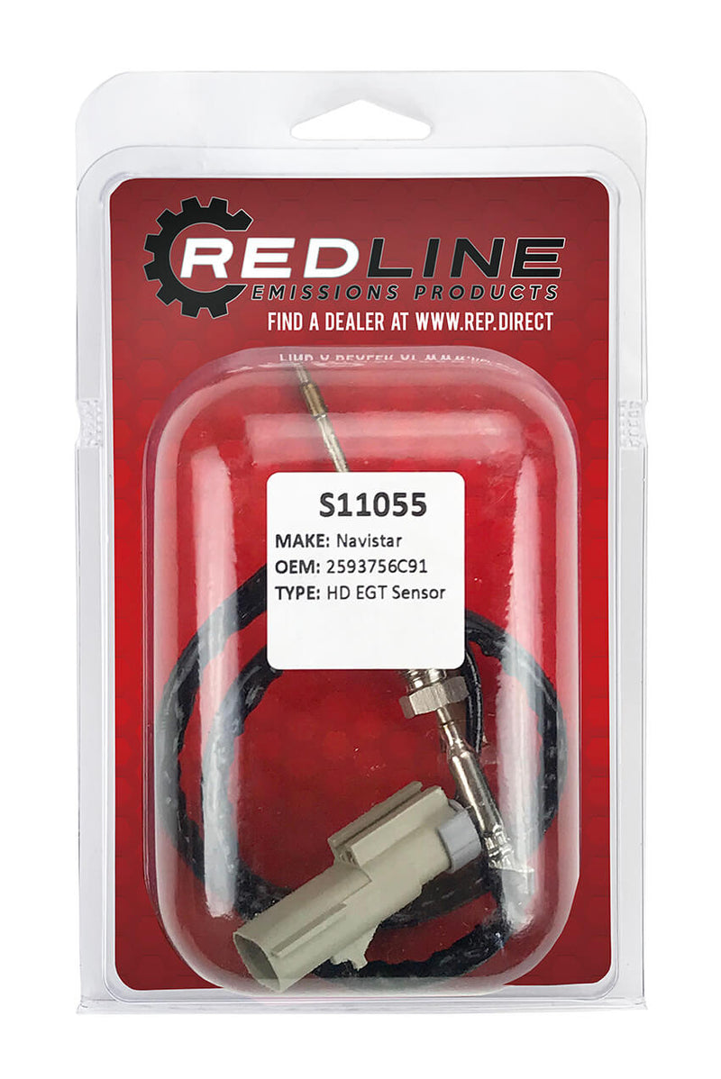 Redline Emissions Products Replacement for Navistar EGT Sensor (2593756C91 / REP S11055)