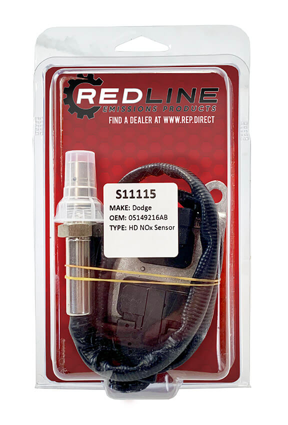 Redline Emissions Products Replacement for Cummins / Dodge Ram MD NOx Sensor ( 05149216AB / REP S11115)