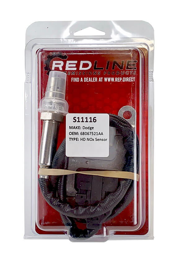 Redline Emissions Products Replacement for Cummins / Dodge Ram MD NOx Sensor ( 68067521AA / REP S11116)