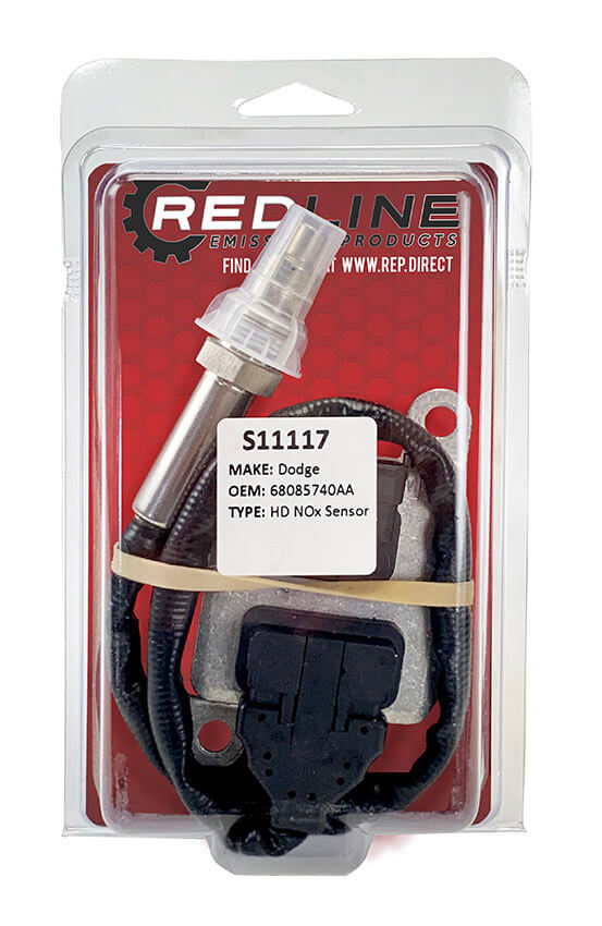 Redline Emissions Products Replacement for Cummins / Dodge Ram MD NOx Sensor ( 68085740AA / REP S11117)