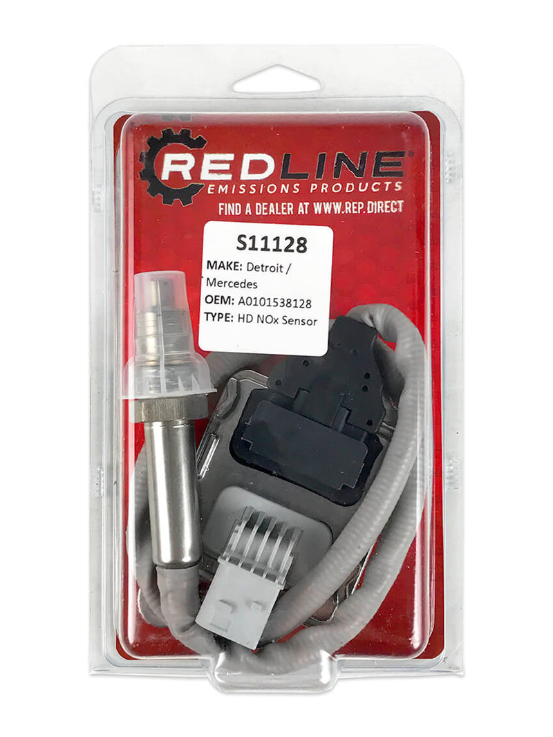 Redline Emissions Products Replacement for Detroit / Mercedes-Benz HD NOx Sensor (A0101538128 / REP S11128)