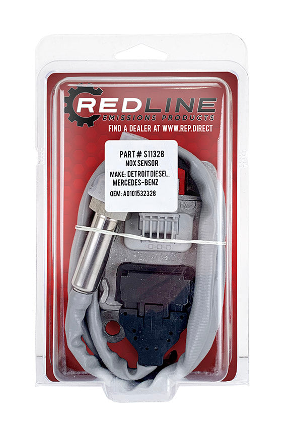 Redline Emissions Products Replacement for Detroit / Mercedes-Benz HD NOx Sensor  ( A0101532328 / REP S11328)