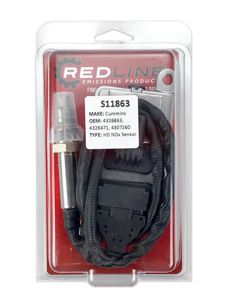 Redline Emissions Products Replacement for Cummins HD NOx Sensor (4326863 / REP S11863)