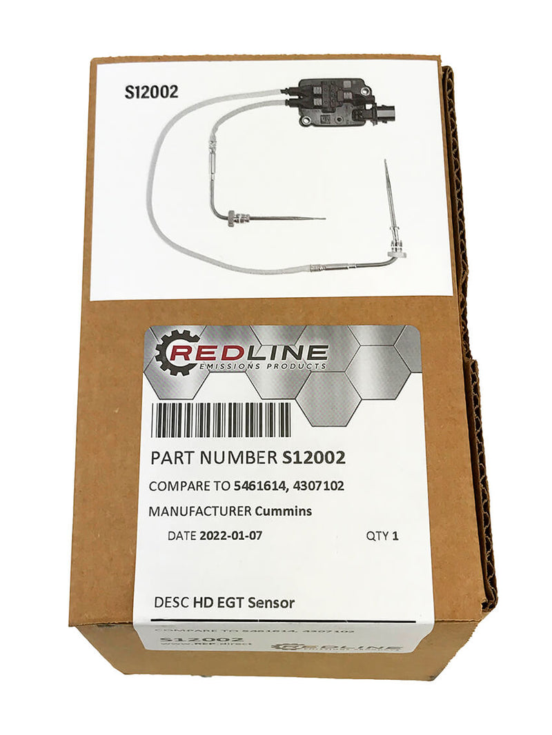 Redline Emissions Products Replacement for Cummins EGT Sensor ( 5461614 / REP S12002)