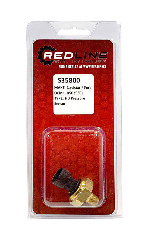 Redline Emissions Products Replacement for Ford / Navistar Pressure Sensor ( 1850353C1 / REP S35800)