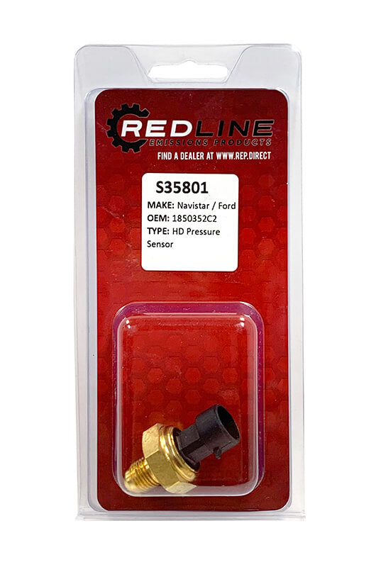 Redline Emissions Products Replacement for Ford / Navistar Pressure Sensor ( 1850352C2 / REP S35801)