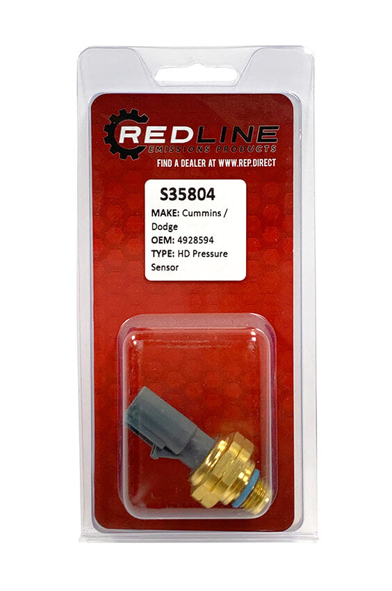 Redline Emissions Products Replacement for Cummins / Dodge Ram Pressure Sensor ( 4928594 / REP S35804)
